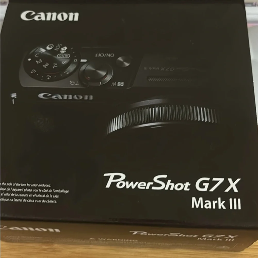 Canon PowerShot G7 X Mark III - Black